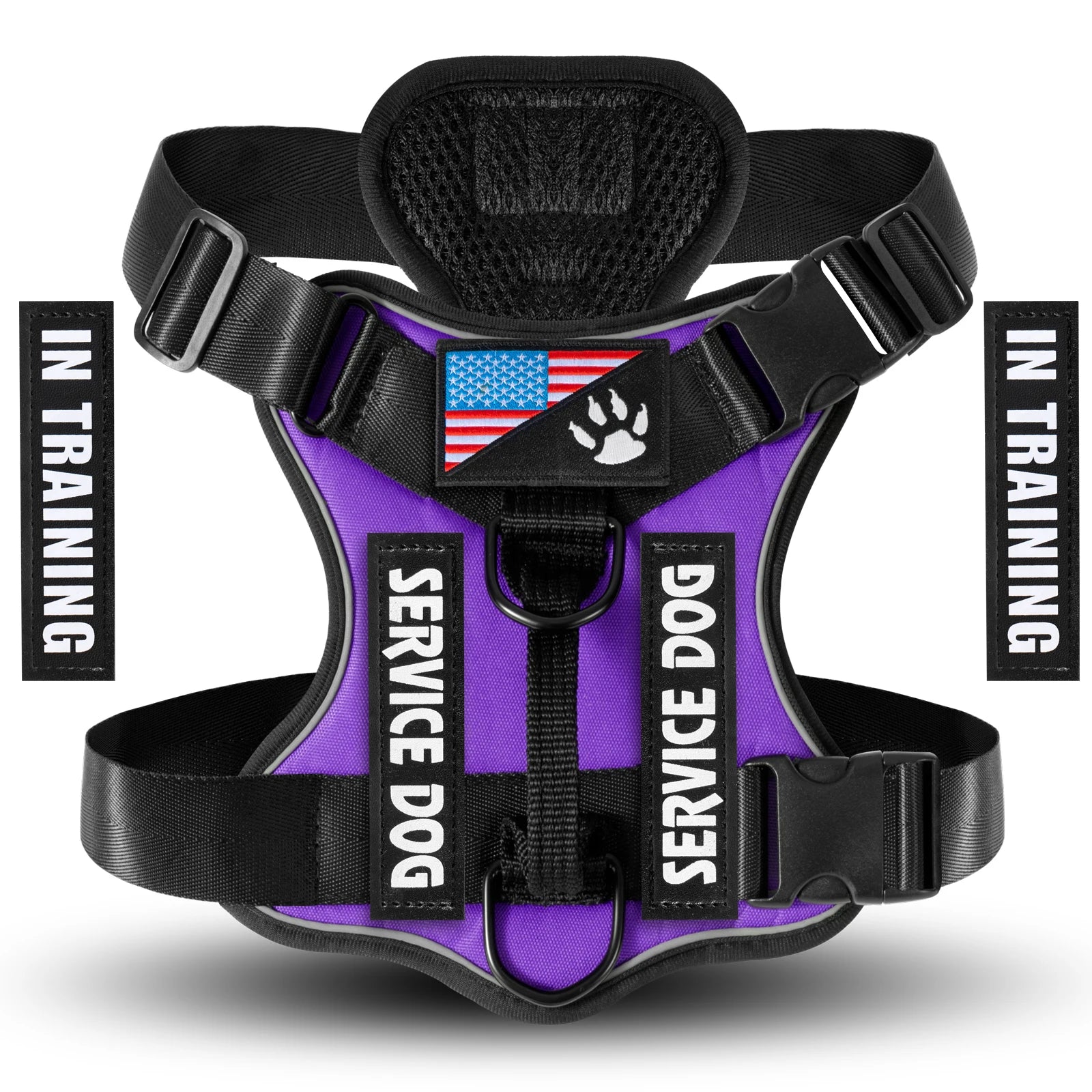 CheerfulPaws No-Pull Dog Harness (Adjustable & Reflective)